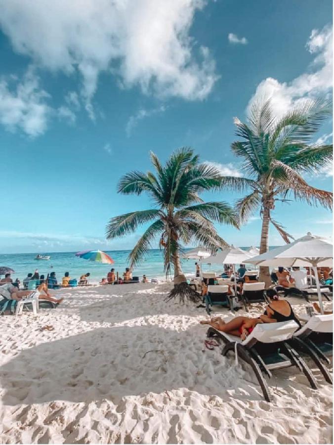Akbal Playa - Beach Zone بلايا ديل كارمن المظهر الخارجي الصورة